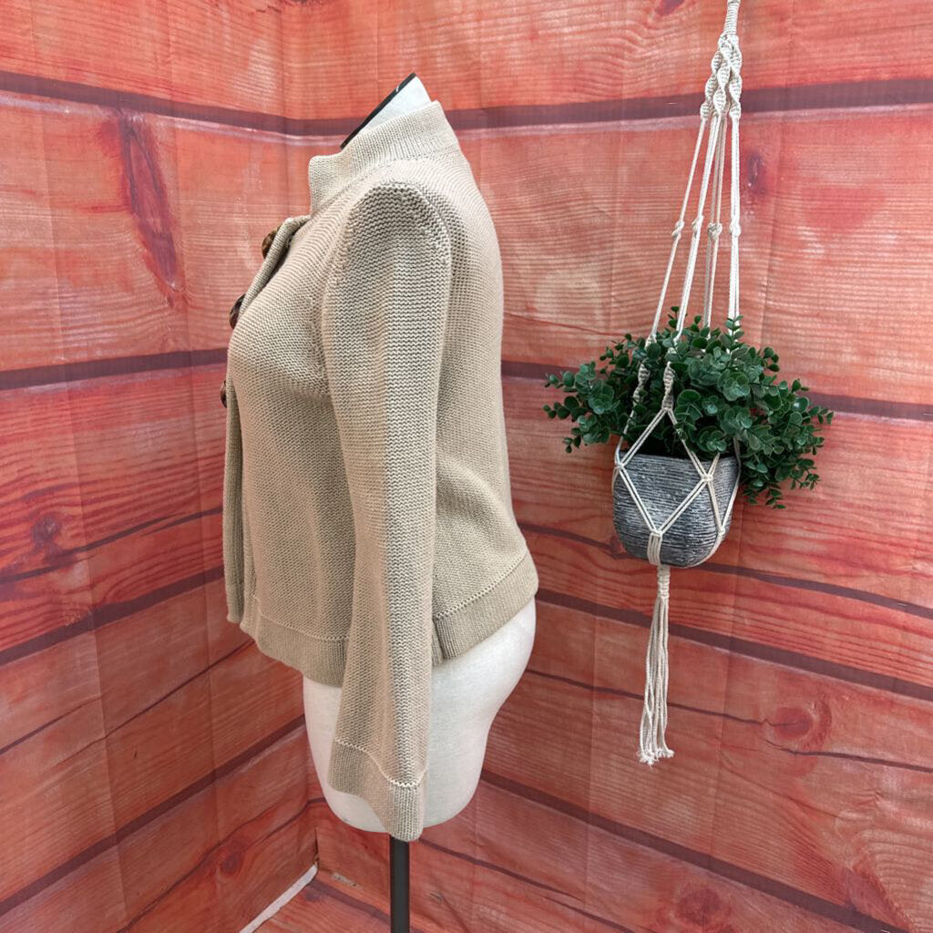 RONI ZILKHA TAN SWEATER SIZE LARGE