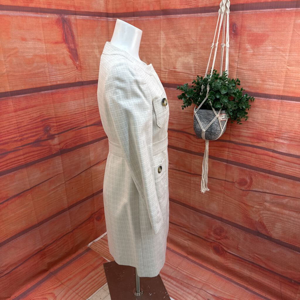 NWOT BODEN BEIGE COAT SIZE 6