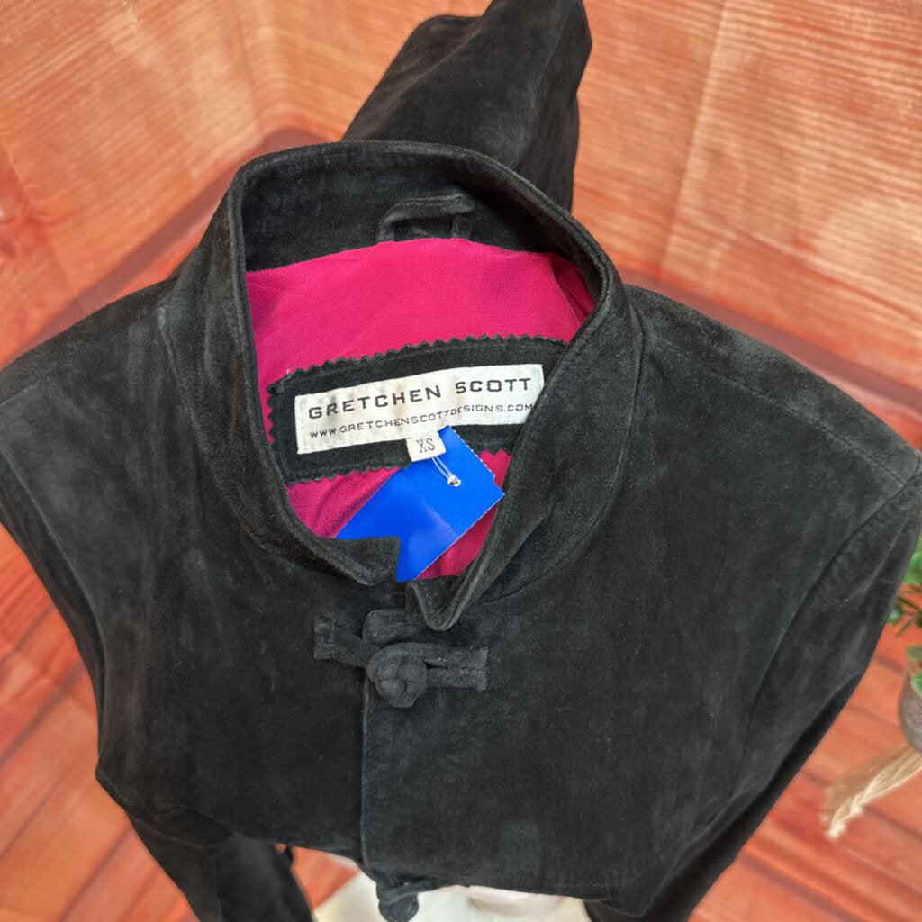 GRETCHEN SCOTT BLACK JACKET SIZE XS
