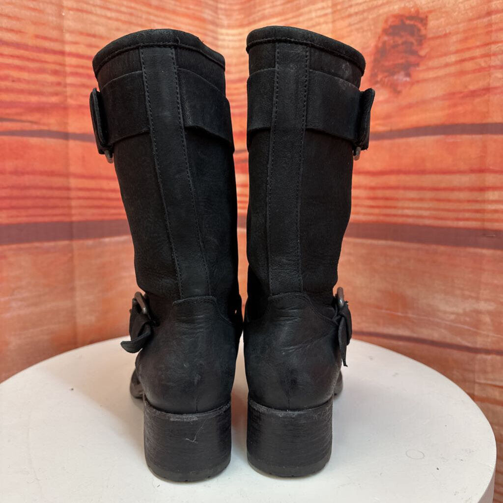 Vera Wang Lavender Black Boots