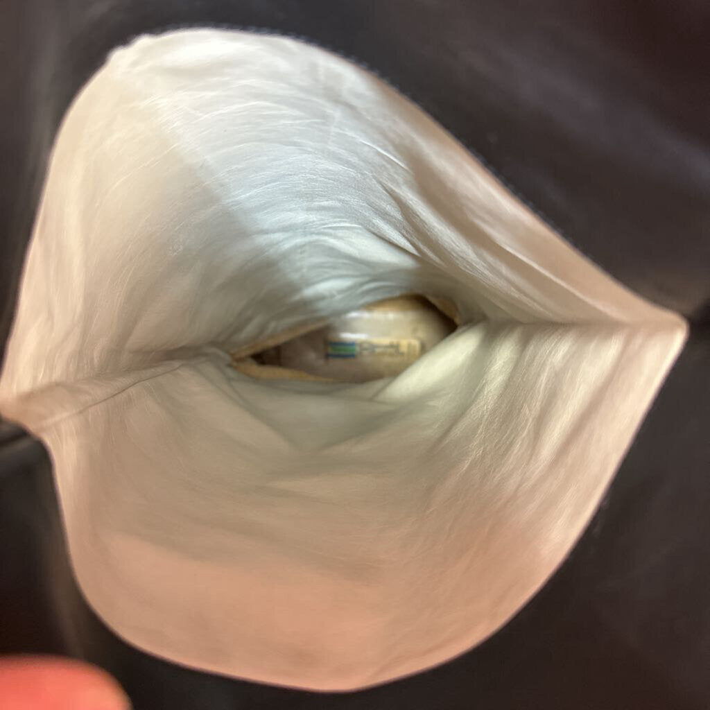 Vintage Black Leather Boots with Accent