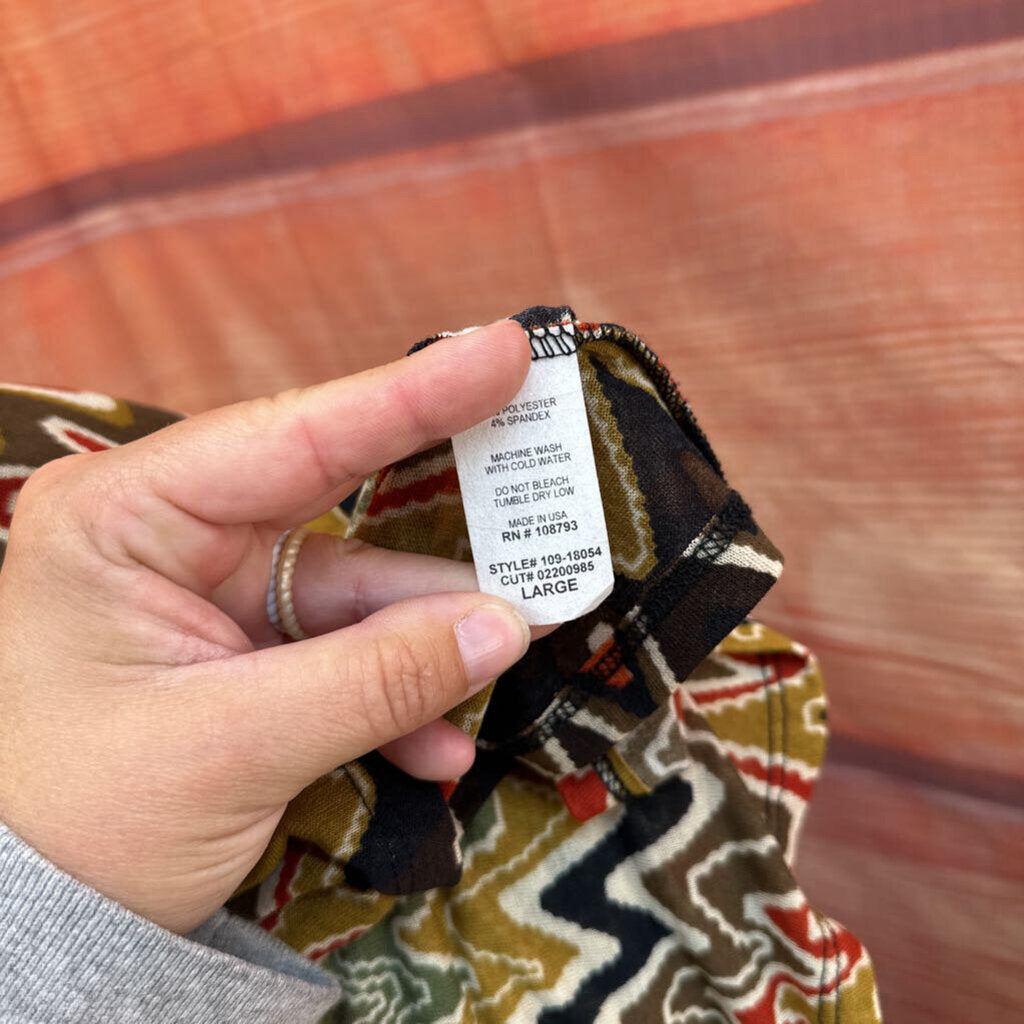 Cubism Patterned Kimono