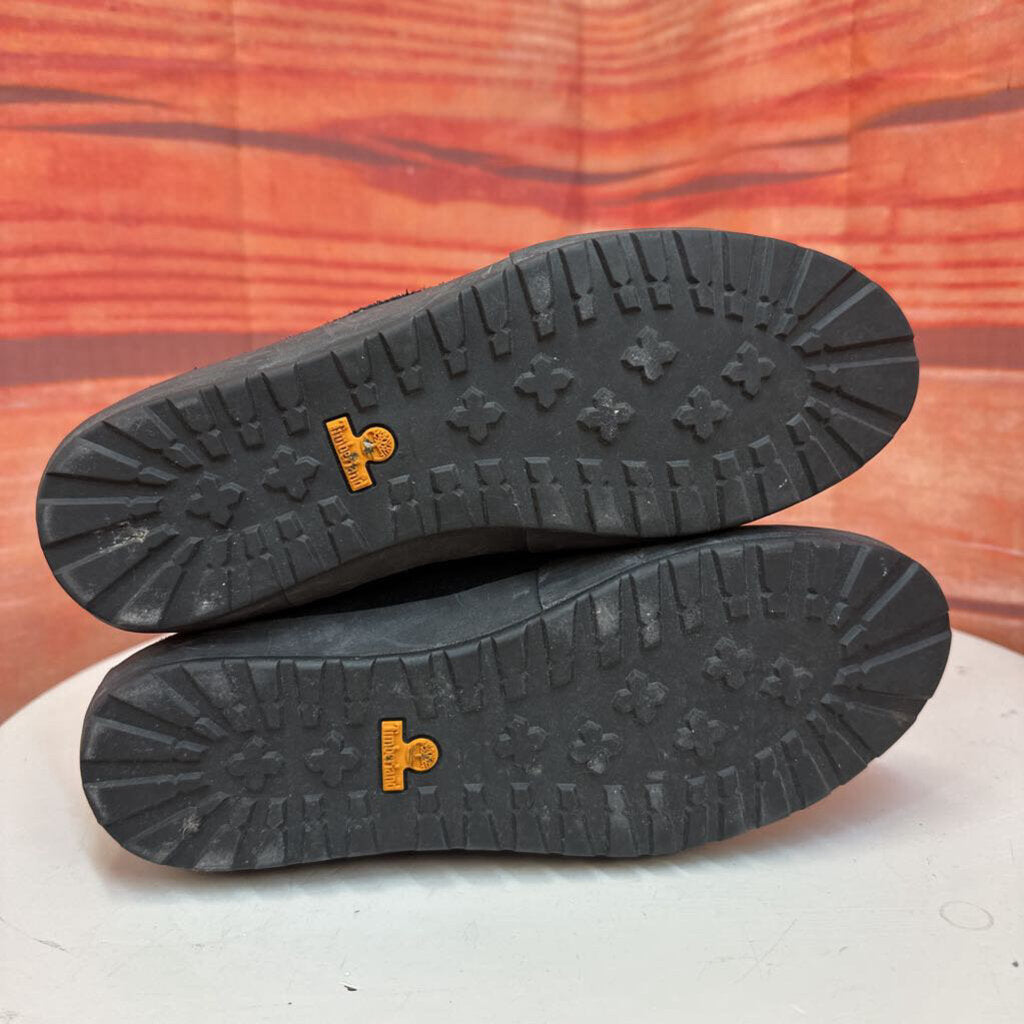 Women's Black Leather Upper Boots