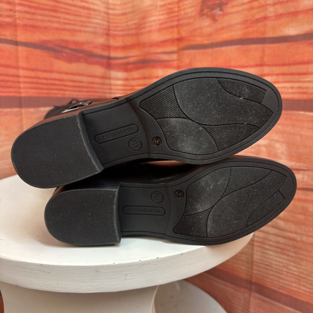 Liz Claiborne Black Knee-High Boots