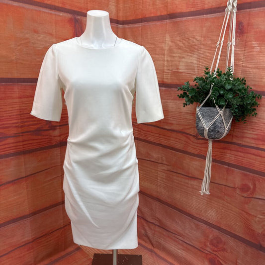 Eccoci Women's Elegant White Dress