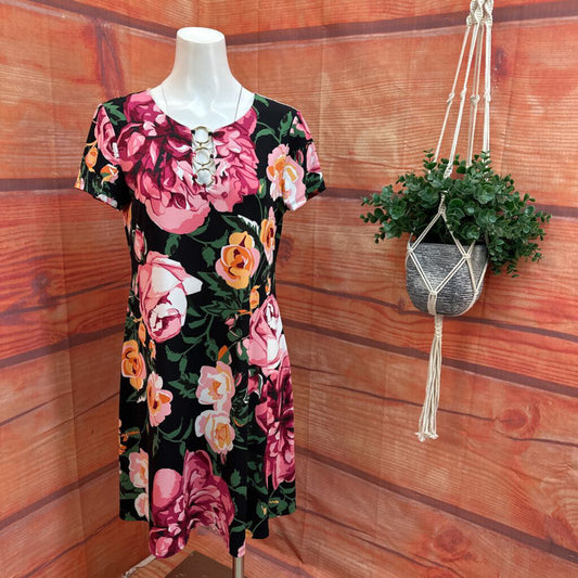 MSK Floral Print Dress