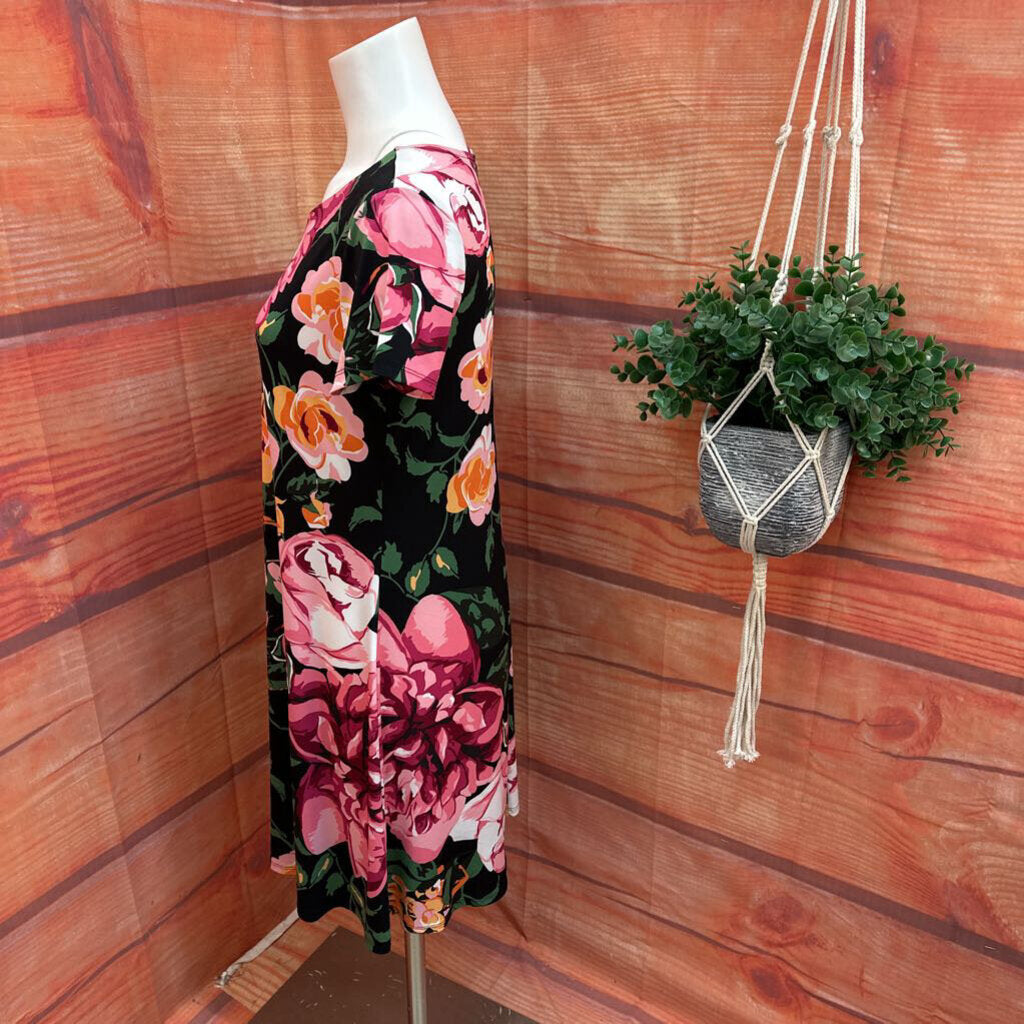 MSK Floral Print Dress