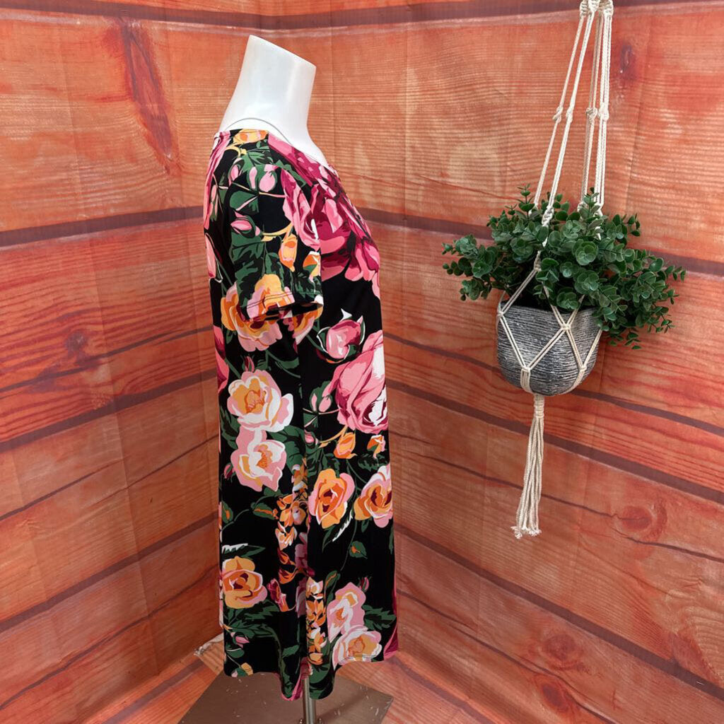 MSK Floral Print Dress