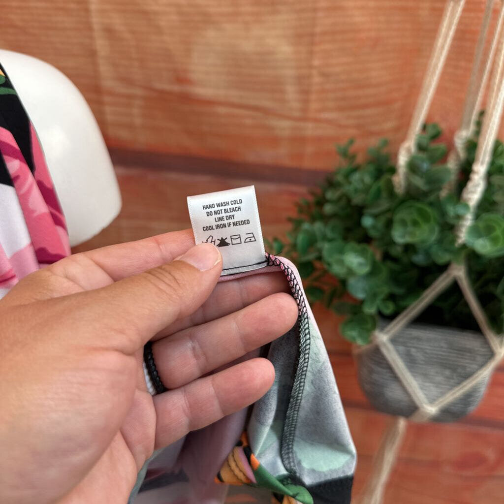 MSK Floral Print Dress