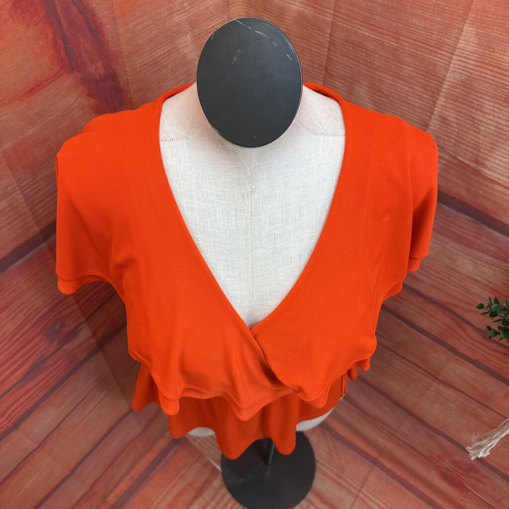 Lauren Ralph Lauren Women's Orange Top