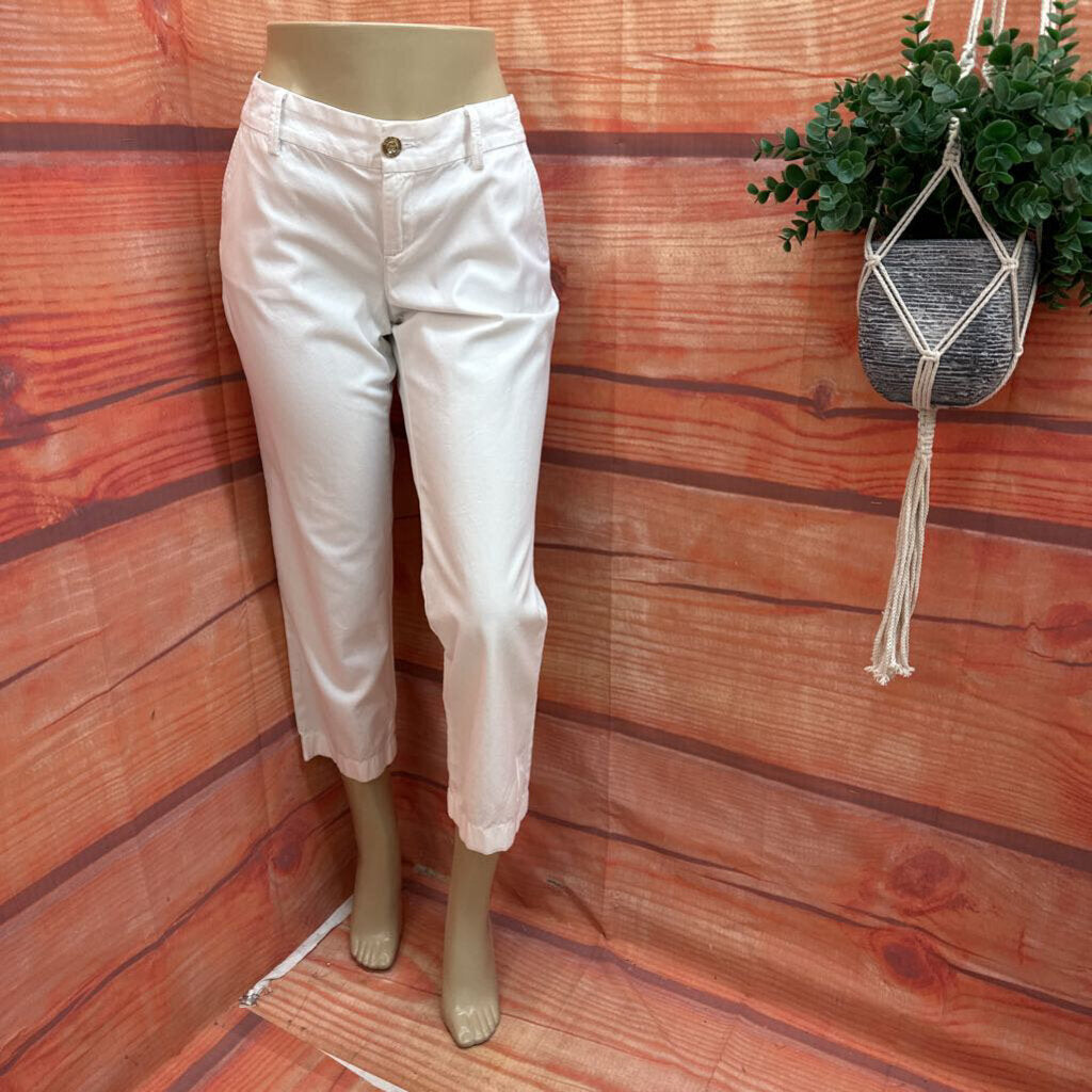 Lilly Pulitzer Women's White Chino Pants