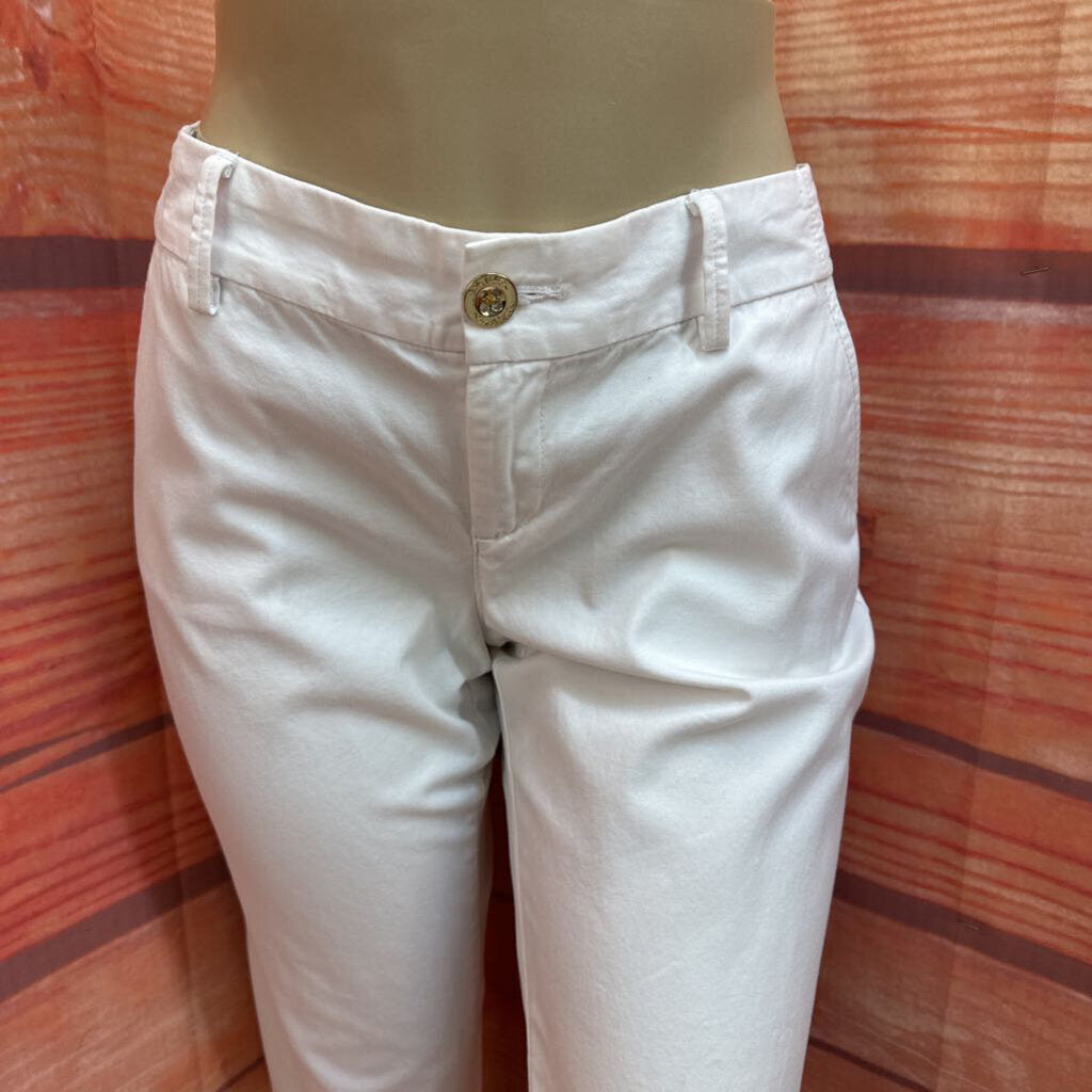 Lilly Pulitzer Women's White Chino Pants