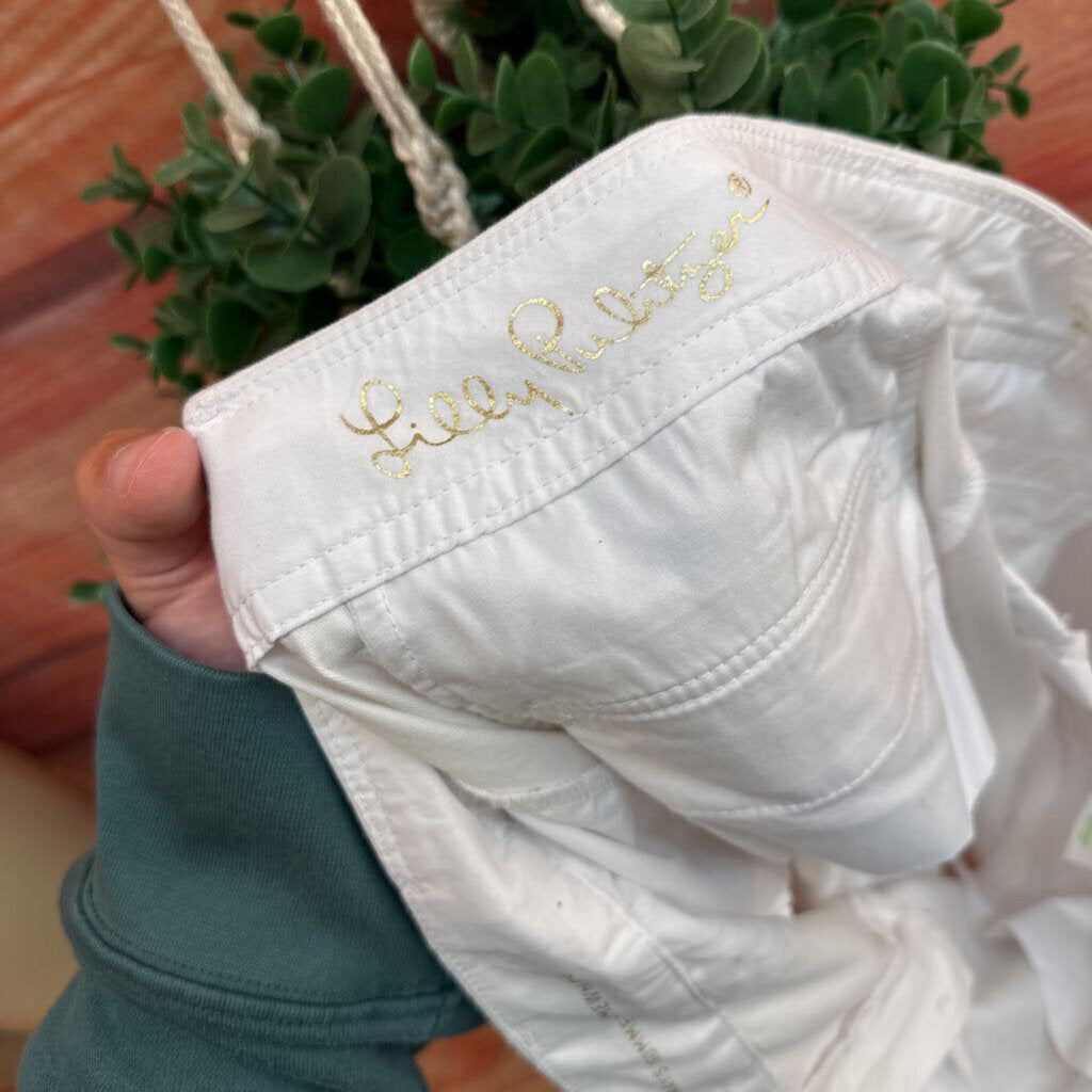 Lilly Pulitzer Women's White Chino Pants