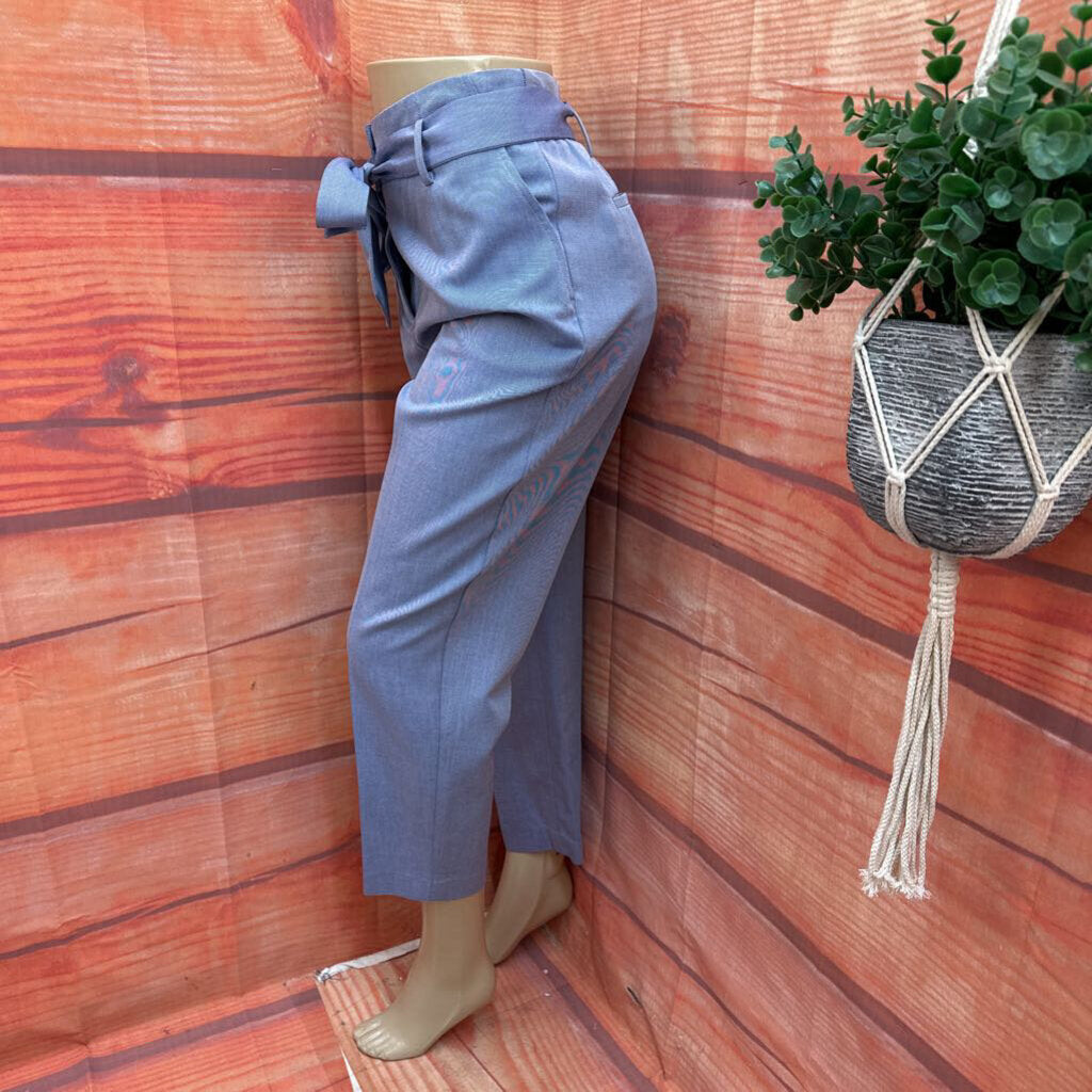 Talbots Women's Blue Paperbag Pants