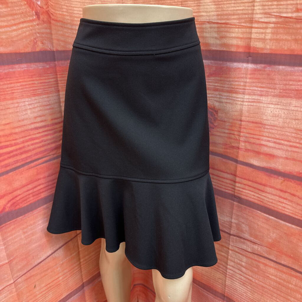 Black Flared Skirt