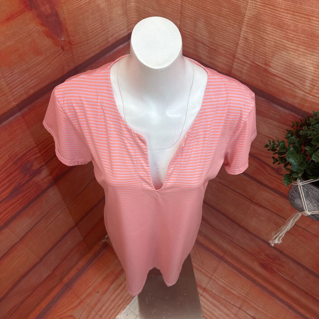 Vineyard Vines Pink Striped Dress