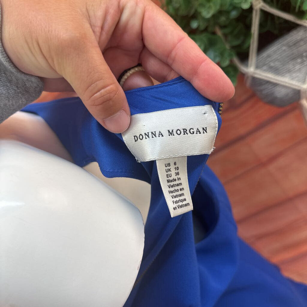 Donna Morgan Blue Dress