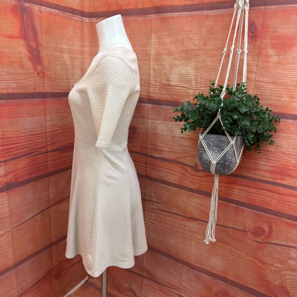 Pins and Needles Cream Dress