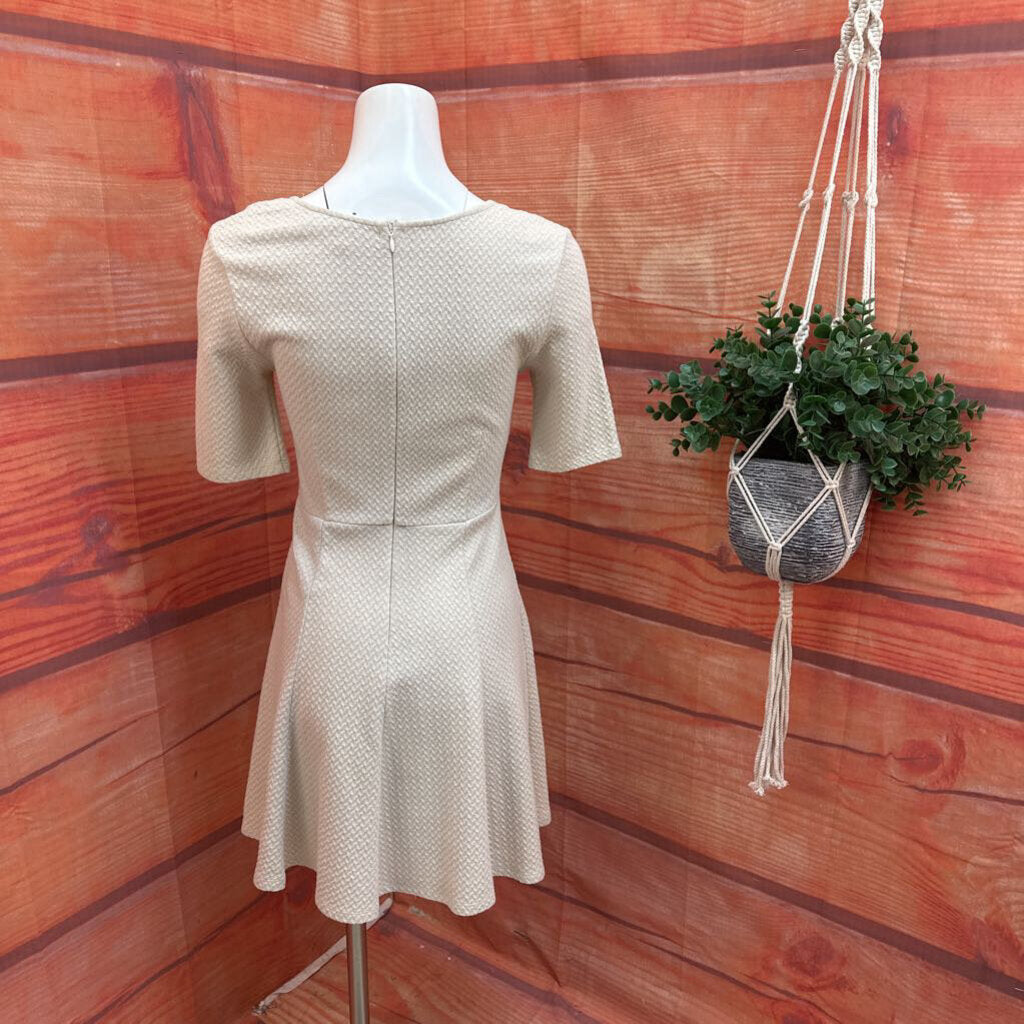 Pins and Needles Cream Dress