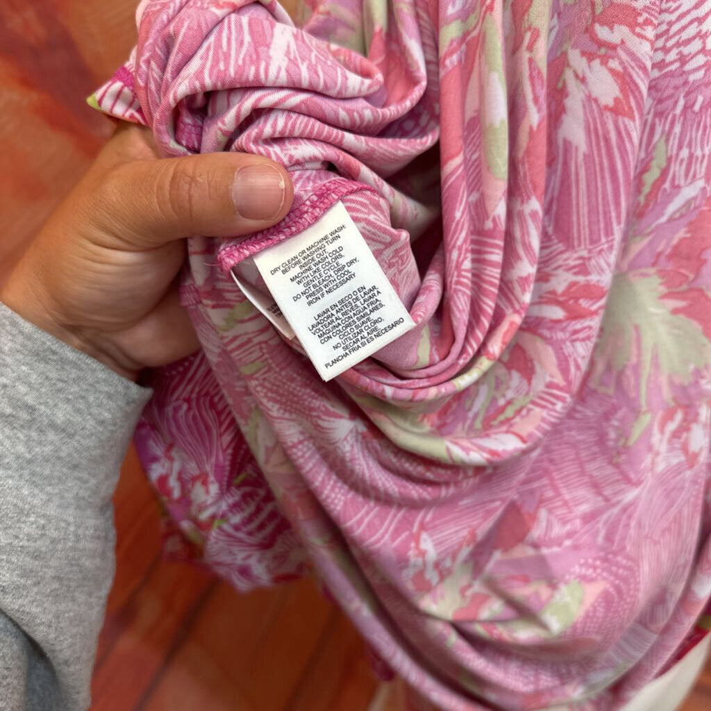 Cappagallo Tropical Pink Multi Dress