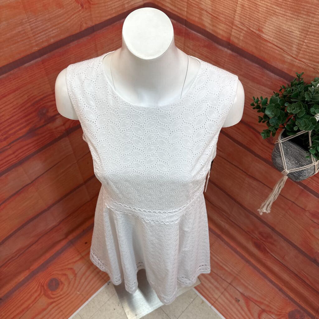 Calvin Klein Women's White Dress