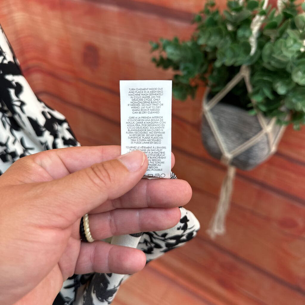 Cabi Women's XL Dress in Black and White