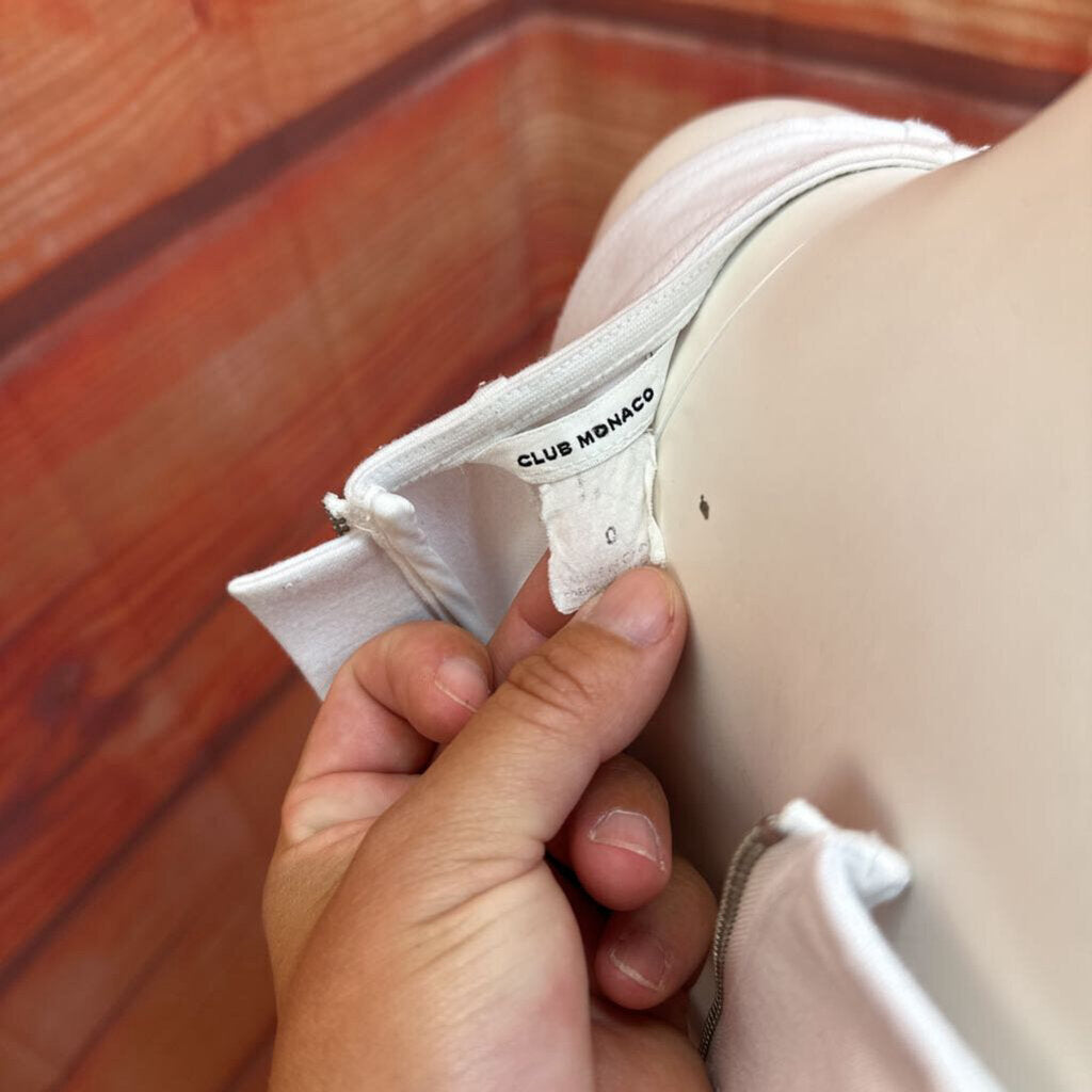 Club Monaco Dress with Pearl Embellishments