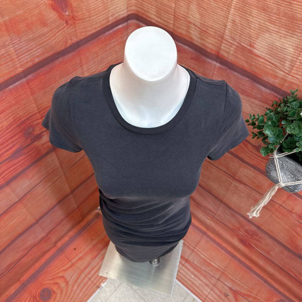 LuLu's Women's Gray Draped Dress