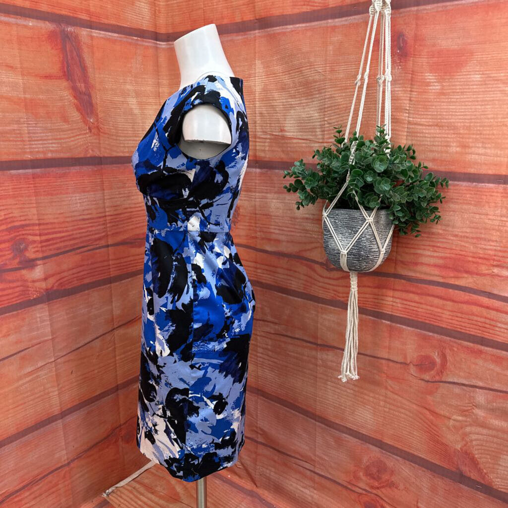 Donna Ricco Floral Print Dress