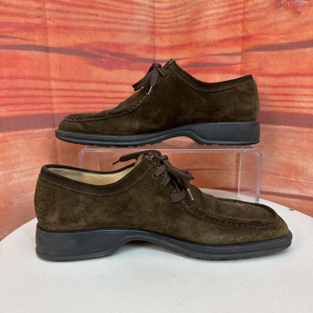 Men’s Brown Suede Casual Shoes