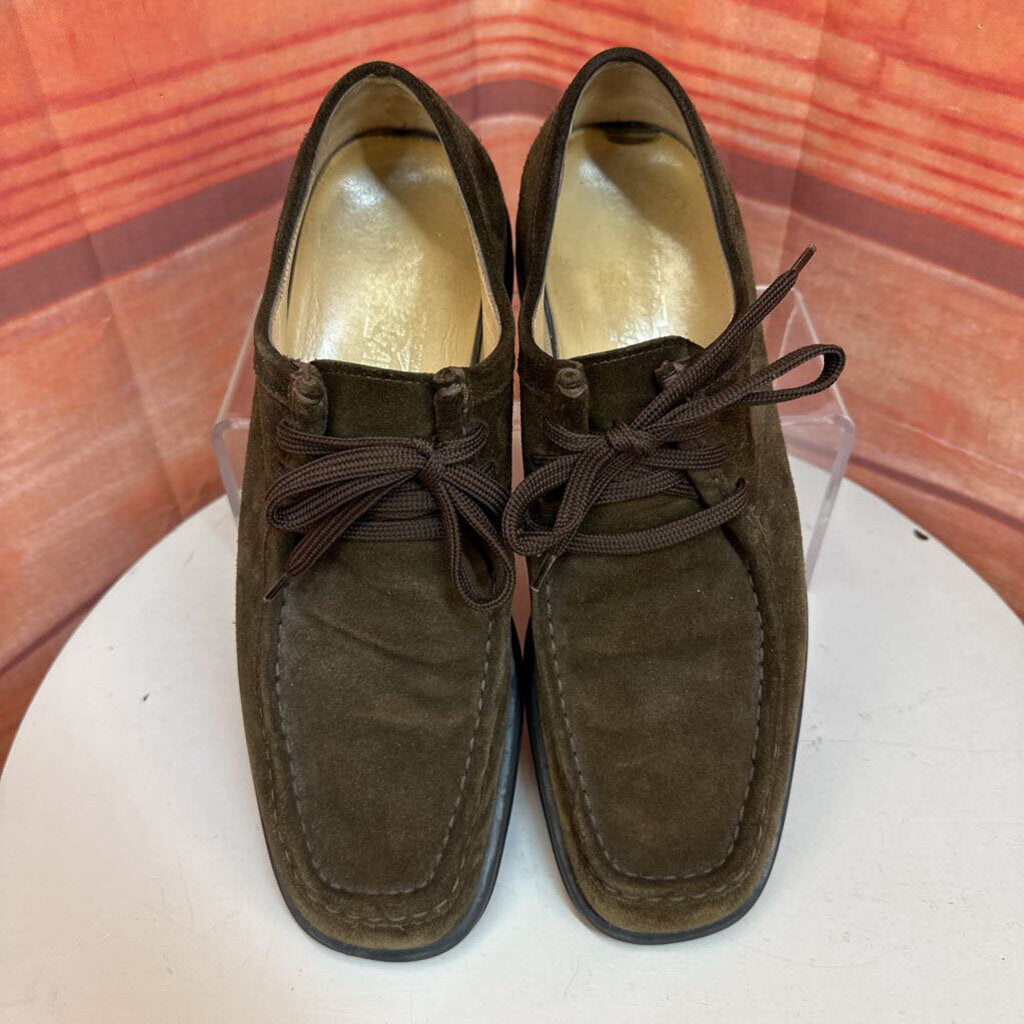 Men’s Brown Suede Casual Shoes