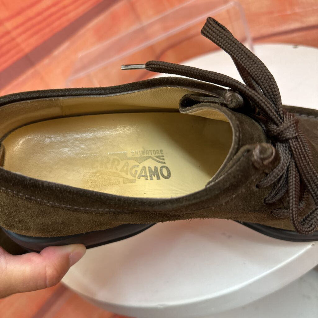 Men’s Brown Suede Casual Shoes