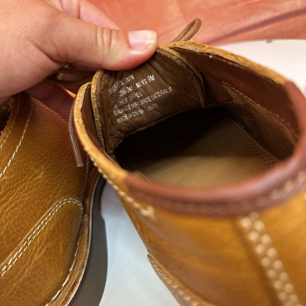 Men’s Bass Brown Leather Chukka Boots