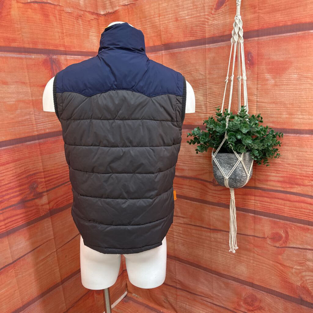 Vintage Superdry Color Block Puffer Vest