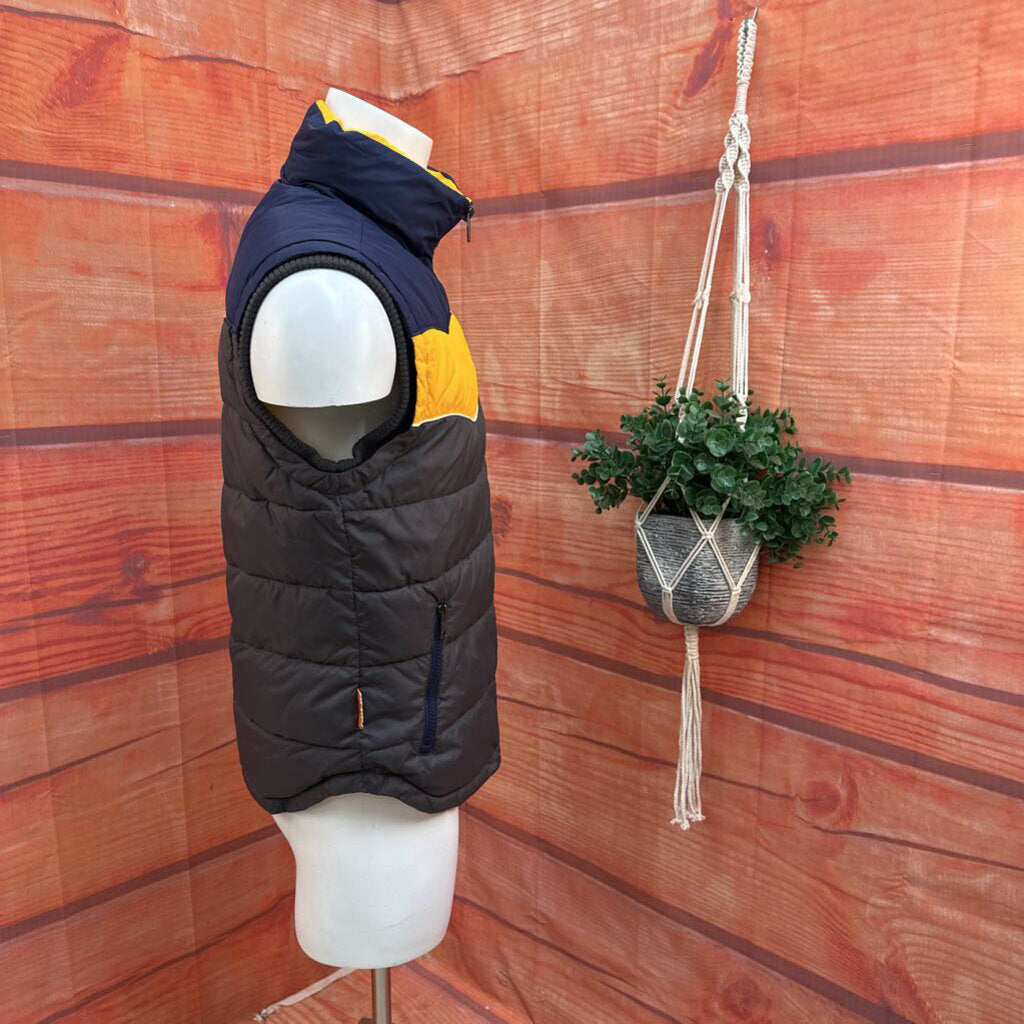 Vintage Superdry Color Block Puffer Vest