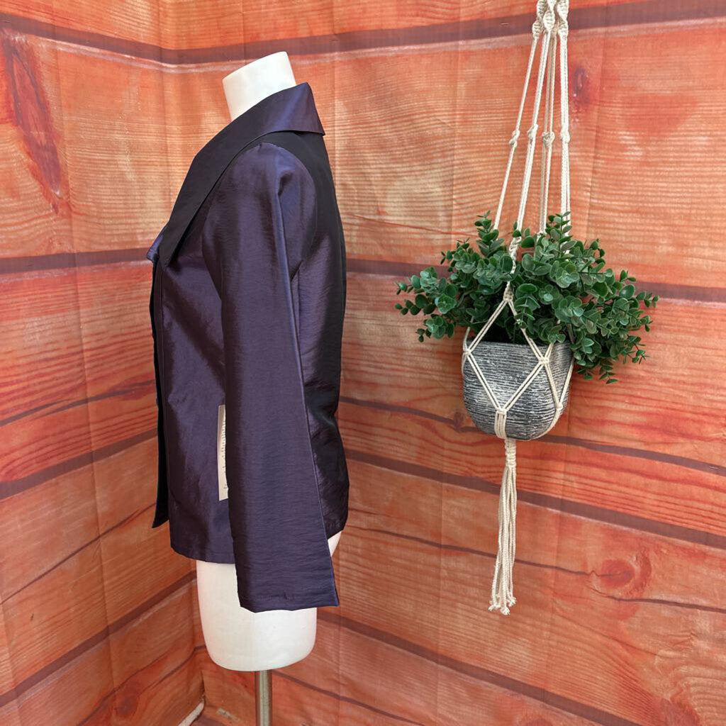 Rarities Purple Satin Jacket