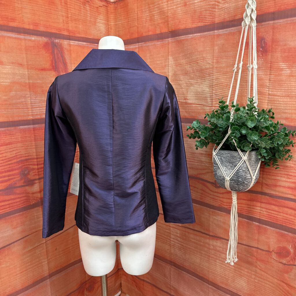 Rarities Purple Satin Jacket