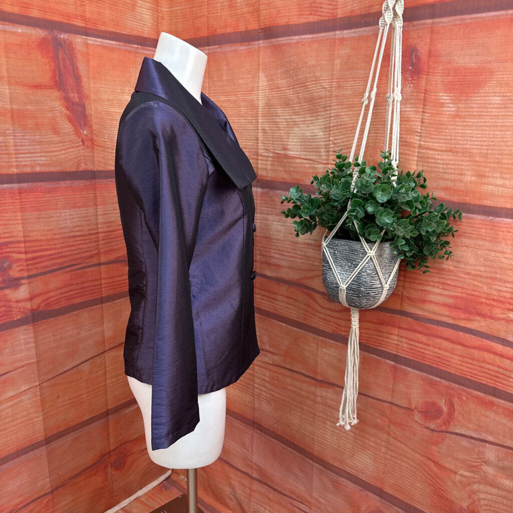 Rarities Purple Satin Jacket