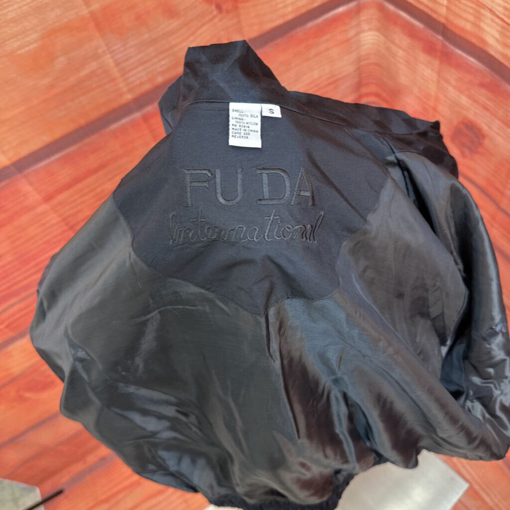 Vintage Black Light Jacket by Fu Da International