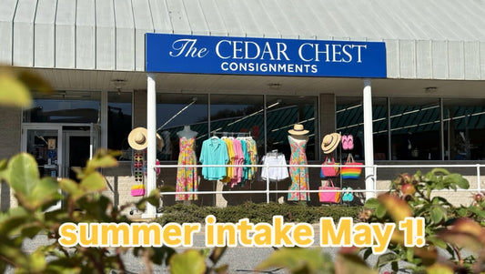 ☀️ SUMMER INTAKE STARTS MAY 1ST — GET READY, CONSIGNORS!