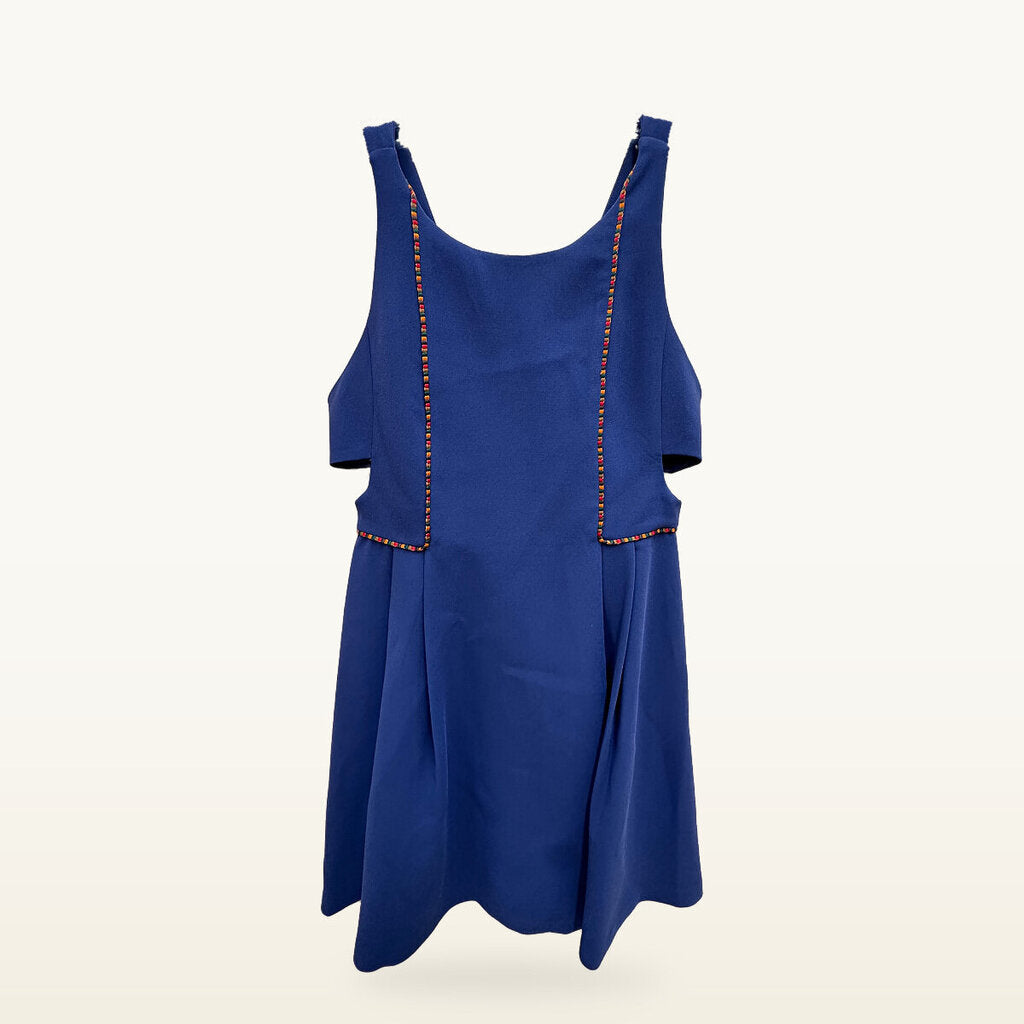 BCBGeneration Embroidered Cutout Dress – Navysea, Size 6 NWT