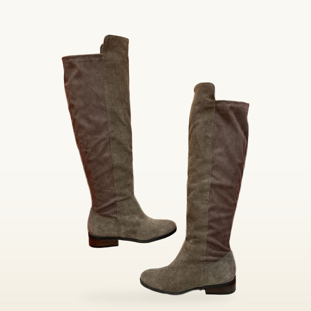 Lucky Brand Taupe Tall Boots - 7
