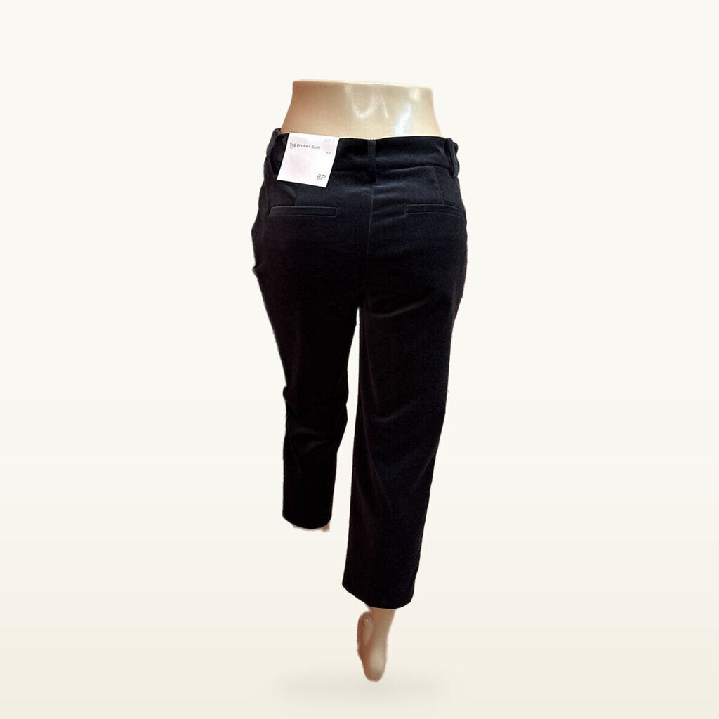 LOFT The Riviera Slim Black Pants