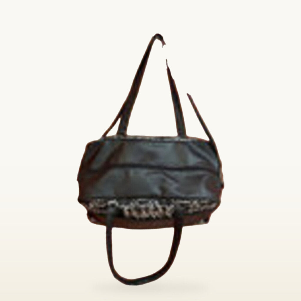 Luv Betsey Black and White Quilted Bag