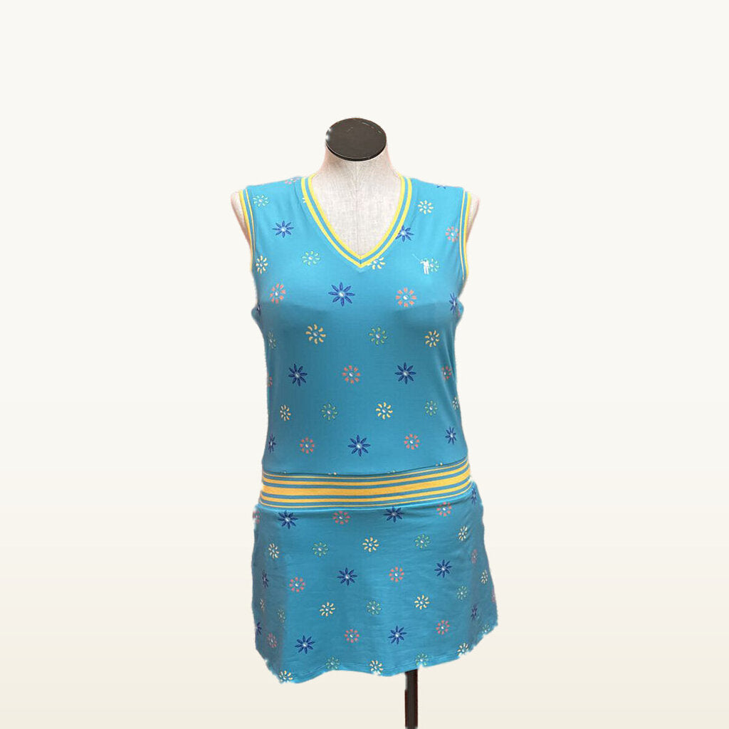 William Murray Floral Print Dress