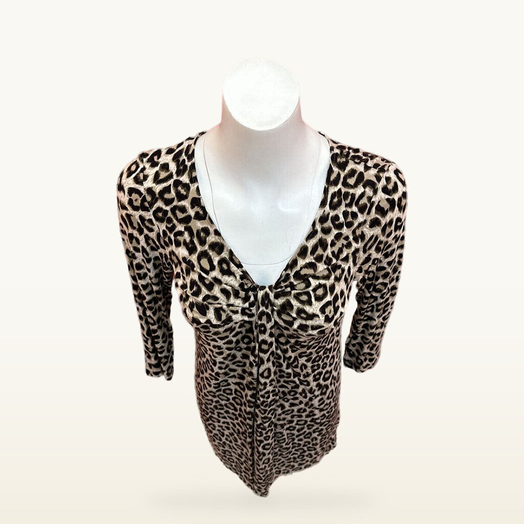 MaxMara Weekend Leopard-Print Dress - Medium