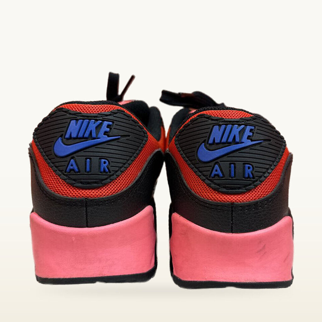 Nike Air Max 90 Black, Pink & Aqua Sneakers - 6.5