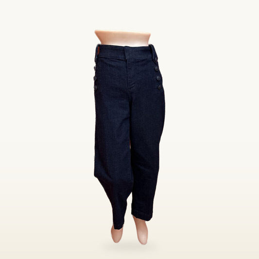 Talbots Dark Blue Sailor Jeans - 4