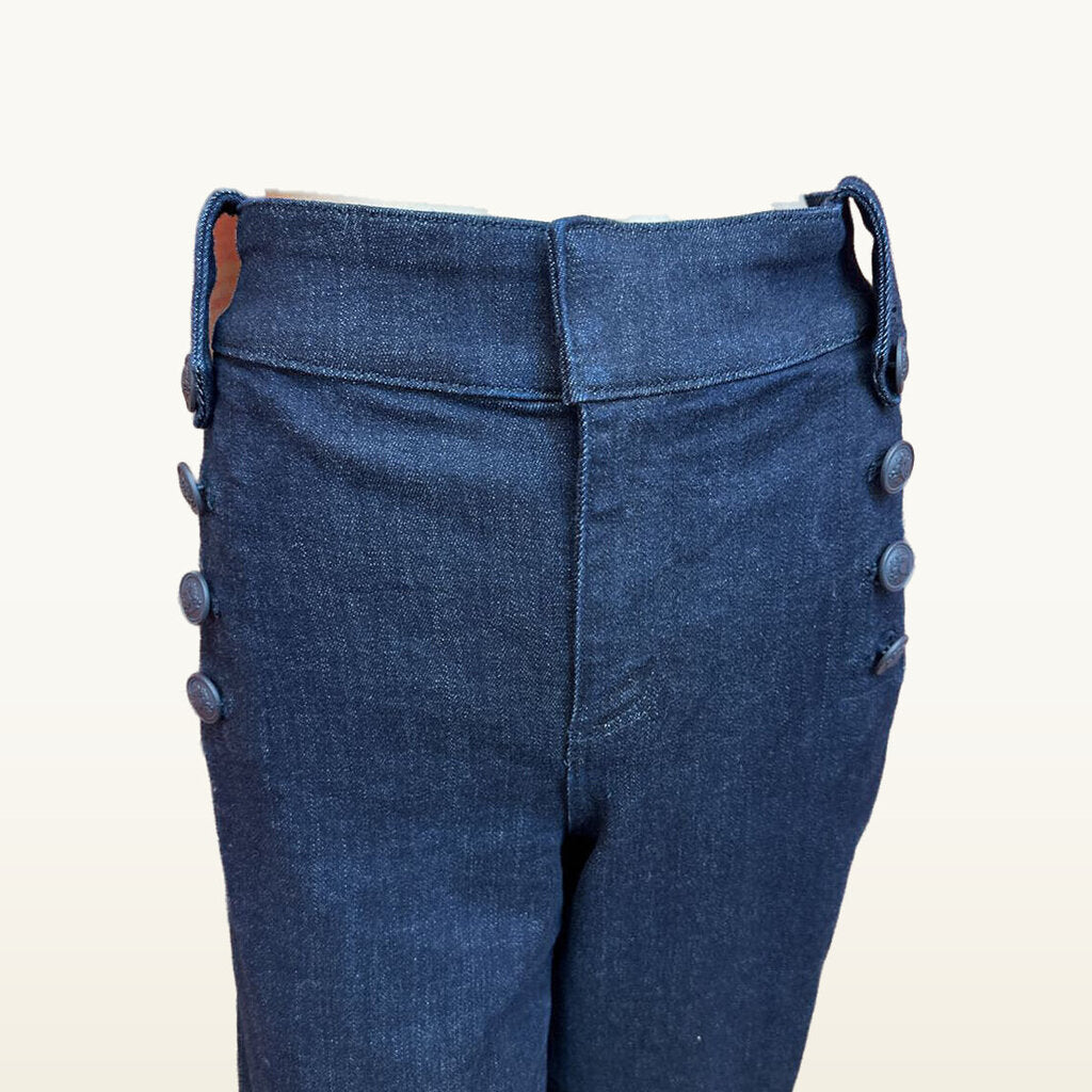 Talbots Dark Blue Sailor Jeans - 4