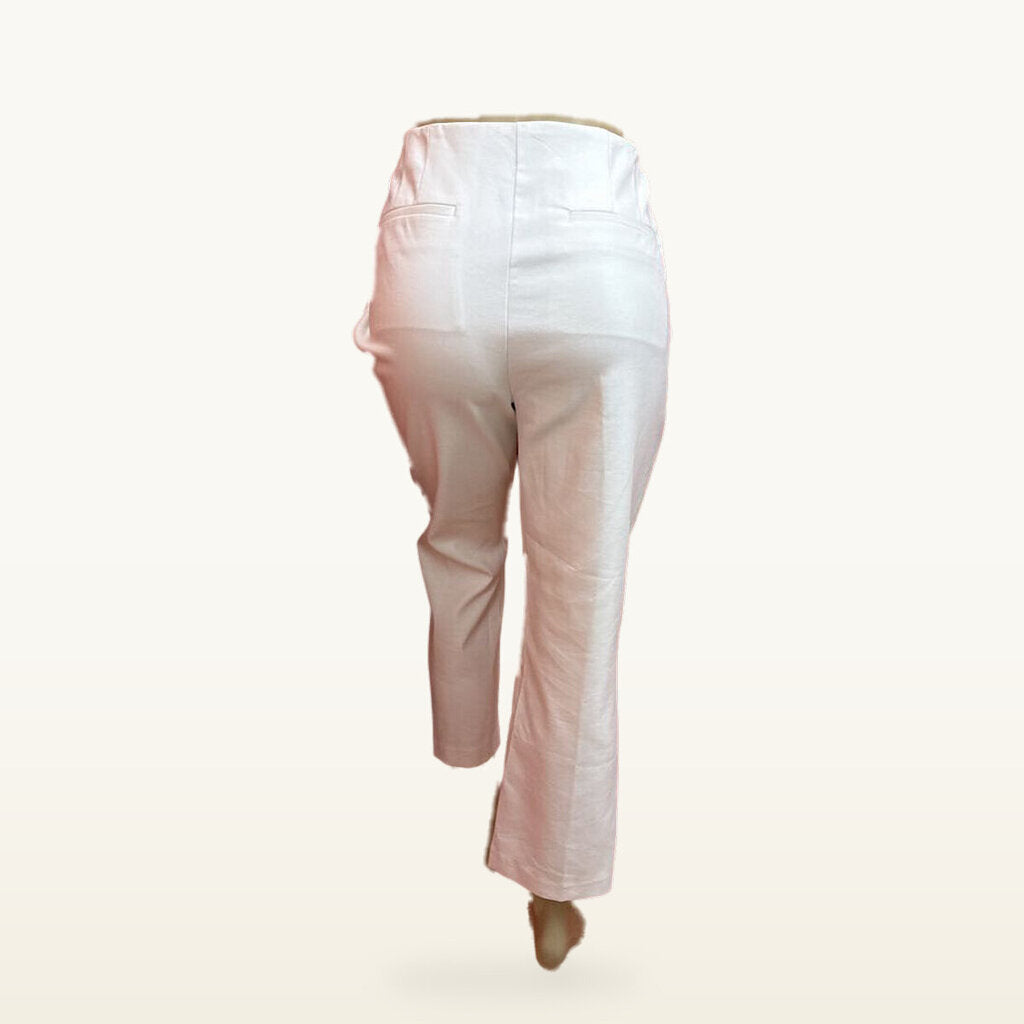 Curvy High Waist Kick Crop Pants